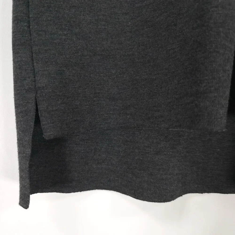 JORDAN Crew Neck Seamless Short‎ Sleeve Soft T-Shirt SMALL Stretch Dark Gray